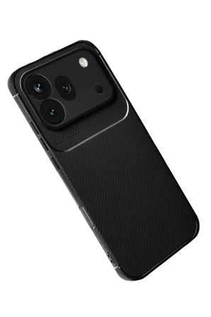Huawei Honor 600 Pro Auto Focus Karbon Kapak - Siyah