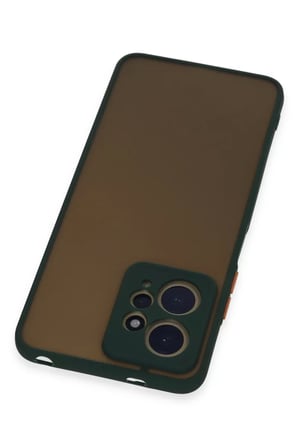 Xiaomi Redmi Note 12 4G Kılıf Montreal Silikon Kapak - Yeşil