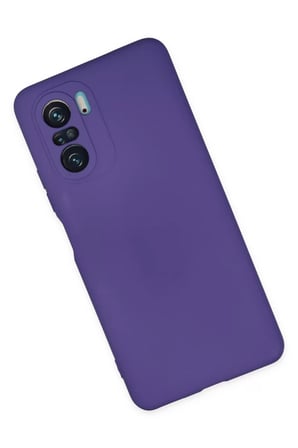 Xiaomi Poco F3 Kılıf Nano içi Kadife Silikon - Mor