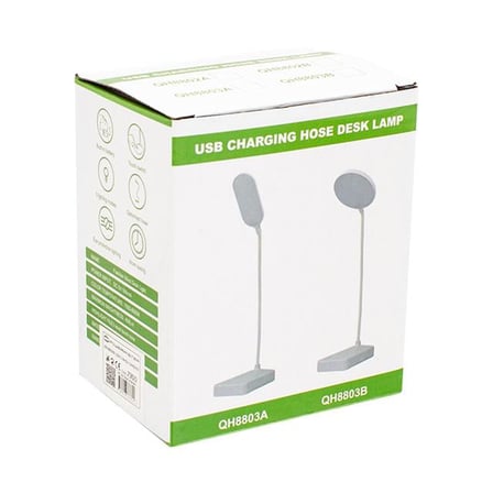 MX-8802B Üç Modlu Masa Çalışma Lambası Akrobat USB Şarjlı Dokunmatik Düğmeli