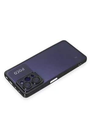 Xiaomi Uyumlu Poco X5 Pro 5G Kılıf Razer Lensli Silikon - Siyah
