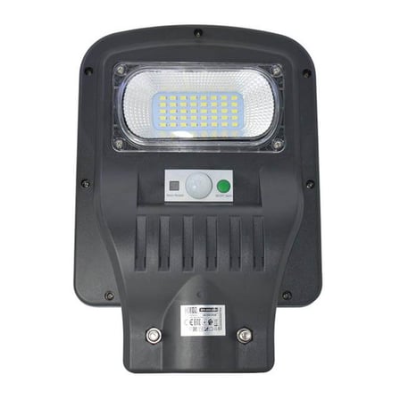 Horoz 50W Siyah Led Solar Gunes Enerjili Lamba Sokak Armatur Beyaz İsik