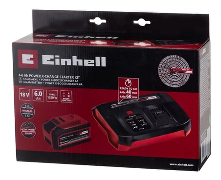 Mey İthalat  Power X-Change 4-6 Ah Akü ve Şarj Cihazı Seti