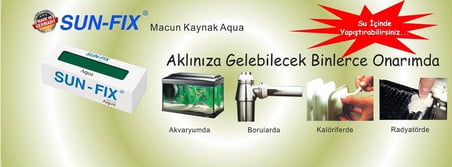 Mey İthalat SUN FİX Aqua Kaynak Macunu 50 Gr