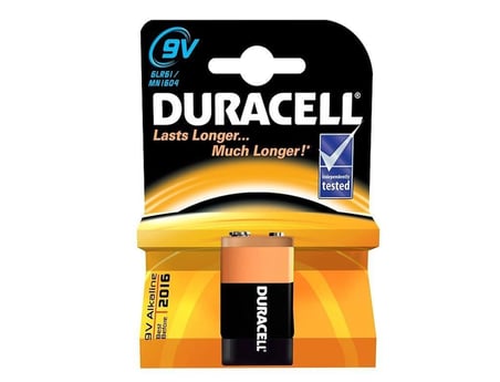 Mey İthalat Duracell 9 Volt Alkalin Pil