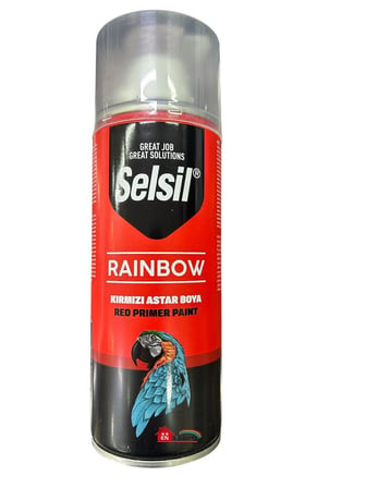 Mey İthalat Selsil Rainbow Akrilik Sprey Astar 3009 Kırmızı