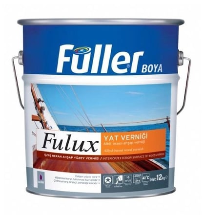 Mey İthalat Füller Fulux Yat Verniği 2,5 Litre Şeffaf