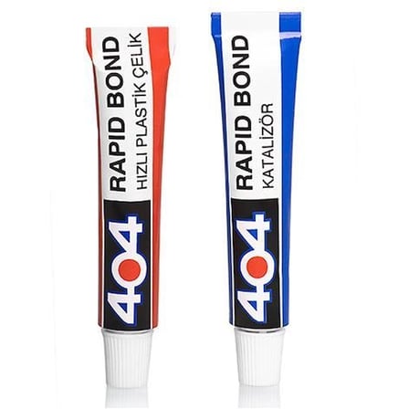 Mey İthalat 404 Rapid Epoksi Plastik Çelik Yapıştırıcı 16 Gr