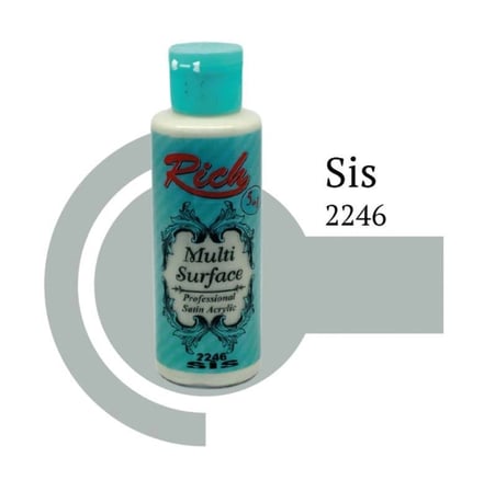 Mey İthalat Rich Multi Surface 2246 Sis Akrilik Boya 120 cc