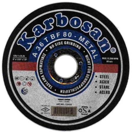 Mey İthalat Karbosan Metal Kesici 180X3.0X22 mm