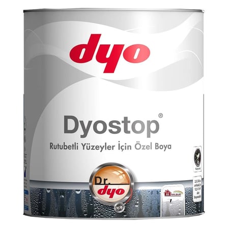 Mey İthalat DYO stop Rutubet ve Nem Boyası 0,75 Litre