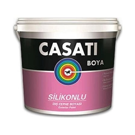 Mey İthalat Casati Silikonlu Dış Cephe Boyası 15 Litre Beyaz