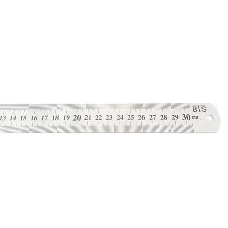Mey İthalat BTS 12253 Çelik Cetvel 15 cm 20 mm