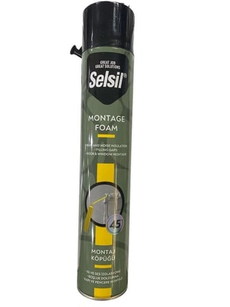 Mey İthalat Selsil Tam Dolum Poliüratan Montaj Köpüğü 845 gr