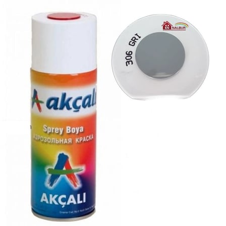 Mey İthalat Akçalı Sprey Boya 400 ml 306 Gri