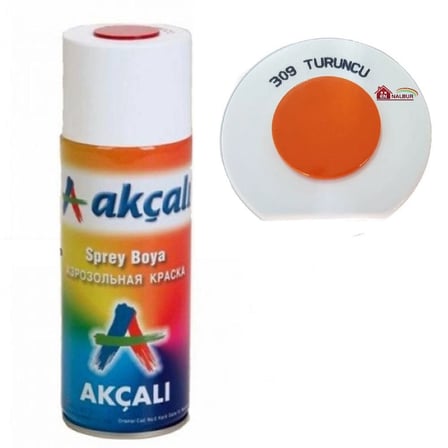 Mey İthalat Akçalı Sprey Boya 400 ml 309 Turuncu