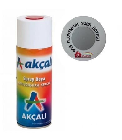 Mey İthalat Akçalı Sprey Boya 400 ml 903 Alüminyum Soba Boyası