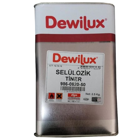 Mey İthalat Dewilüx Selülozik Tiner 2,5 kg