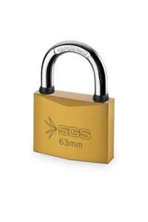 Mey İthalat SGS 1344 Sarı Asma Kilit Kısa 50 mm