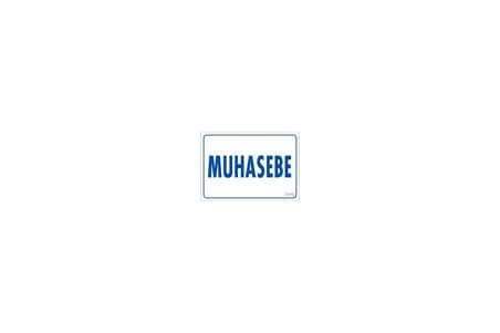 Mey İthalat Muhasebe Uyarı Levhası 17,5x25 KOD:1773