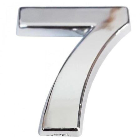 Mey İthalat Cemax Krom Yapışkanlı 7 Rakamı 5 cm