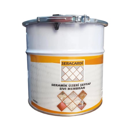 Mey İthalat Seracardi Seramik Üzeri Şeffaf İzolasyon 3 Kg