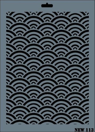 Mey İthalat Rich New Seri N-113 Stencil 35x25 cm
