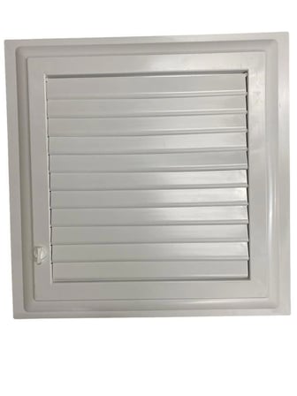 Mey İthalat Plastik Menfez 25X45 Beyaz Banyo WC Havalandırma