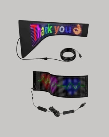 Mey İthalat Gece Kullanıma Uygun  Pixel RGB LED Panel Estetik Atmosfer Işığı