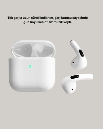 Mey İthalat Dokunmatik Kontrollü 2. Nesil Bluetooth 5.0 Uzun Pil Ömürlü Kulaklık
