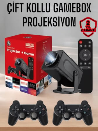 Mey İthalat Android Projeksiyon ve Çift Kollu Game Box