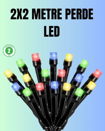 Mey İthalat Su Geçirmez Pil Çalışan LED Perde Işık – İç ve Dış Mekan