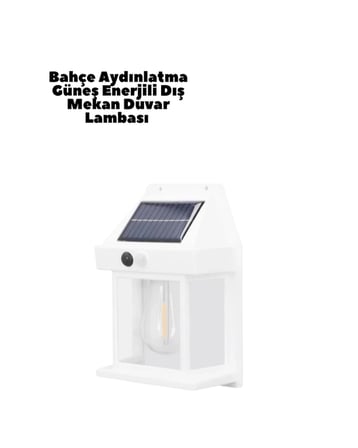 Mey İthalat Güneş Enerjili Duvar Lambası BK888