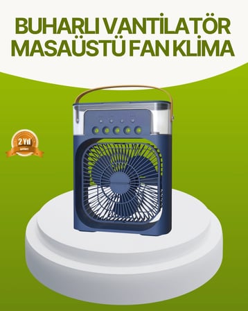 Mey İthalat Turbo Fan Teknolojili Sessiz ve Güçlü Soğutma Fanı