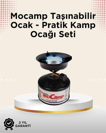 Mey İthalat Dayanıklı, Paslanmaz ve Yüksek Isı Dayanımlı Kamp Ocağı – Uzun Süreli Kullanım İçin