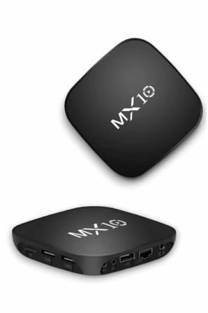 Mey İthalat Akıllı TV kutusu Mx Box Android 7.1 TV kutusu 2.4G Wifi