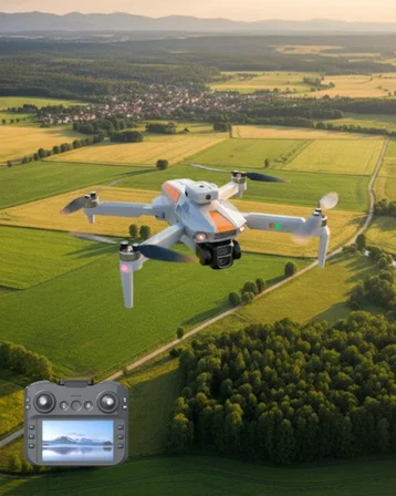 Mey İthalat Uzun Menzilli Drone 1080P GPS Full HD Kameralı