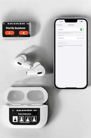 Mey İthalat Bluetooth Kulaklık Kulakiçi Güçlü Ses Kaliteli Sesli Asistan