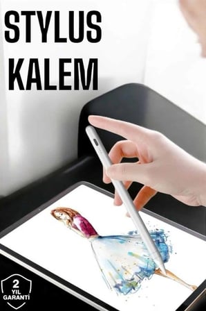 Mey İthalat Tablet Kalemi Stylus Pen Dokunmatik Kalem Android Ve İOS Uyumlu Şarjlı