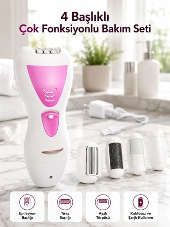 Mey İthalat HK-7600 EPİLATÖR