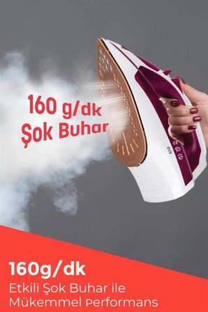 Mey İthalat 2200W Seramik Kaplama Estetik Tasarımı 360 Derece Dönebilir Kablosu Yeni Nesil