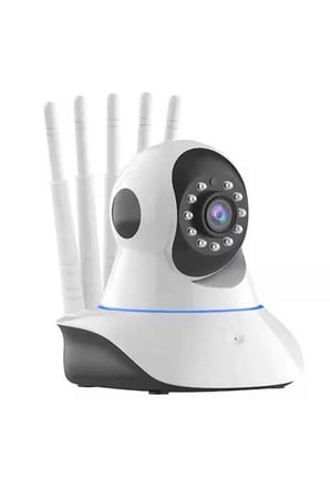 Mey İthalat LED Aydınlatmalı 5 Antenli Motorlu 1080P Wifi Kamera Sensörlü Yeni Nesil