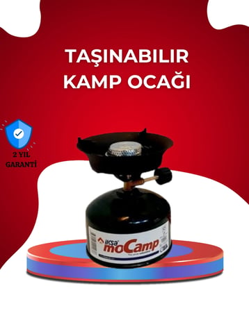 Mey İthalat Piknik ve Doğa Yürüyüşü İçin Taşınabilir Kamp Ocağı
