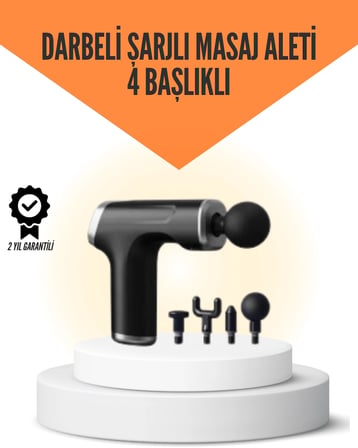 Mey İthalat Sessiz Çalışan Taşınabilir Kas Masaj Aleti