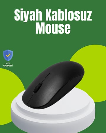 Mey İthalat Optik Sensörlü Sessiz Fare – Geniş Uyumluluk ve Ergonomik Yapı