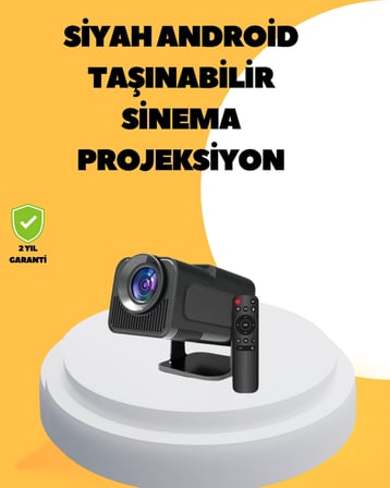 Mey İthalat 1080P Full HD Çözünürlük ve 4K Destekli Projektör