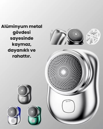 Mey İthalat Islak-Kuru Kullanımlı Suya Dayanıklı Mini Tıraş Cihazı