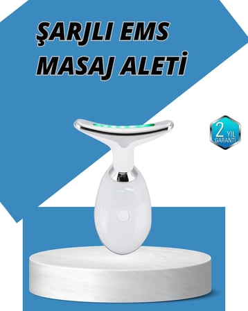 Mey İthalat Taşınabilir EMS Cilt Bakım Aleti | Kolajen Artırıcı ve Lifting Etkili
