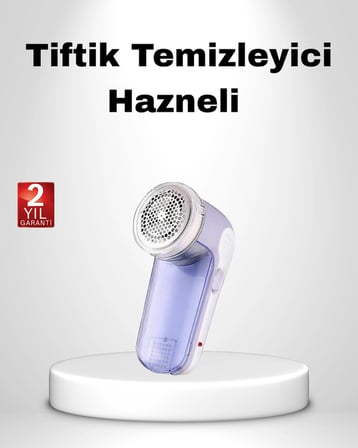 Mey İthalat USB Şarjlı Tiftik Temizleyici – Kolay Temizlenen Hazne ve Bıçak, Taşınabilir