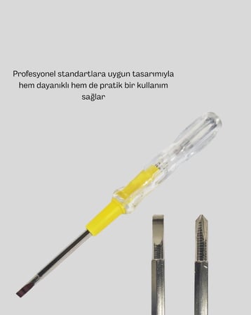 Mey İthalat Profesyonel Neon Test Kalemi